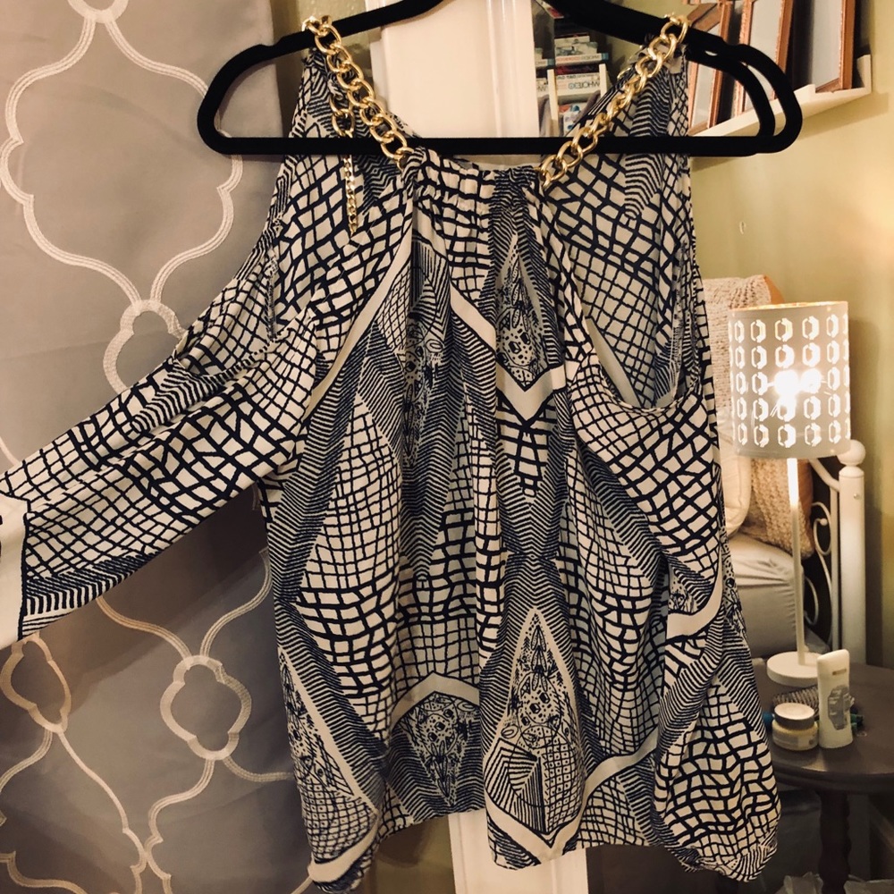 Cold shoulder shirt